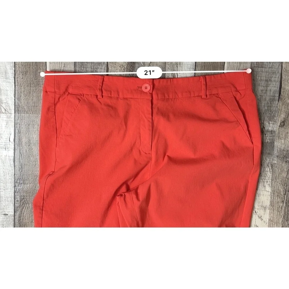 Lane Bryant Coral Ashley Stretch Bootcut Leg Pants Slacks sz‎ 24W Cottagecore